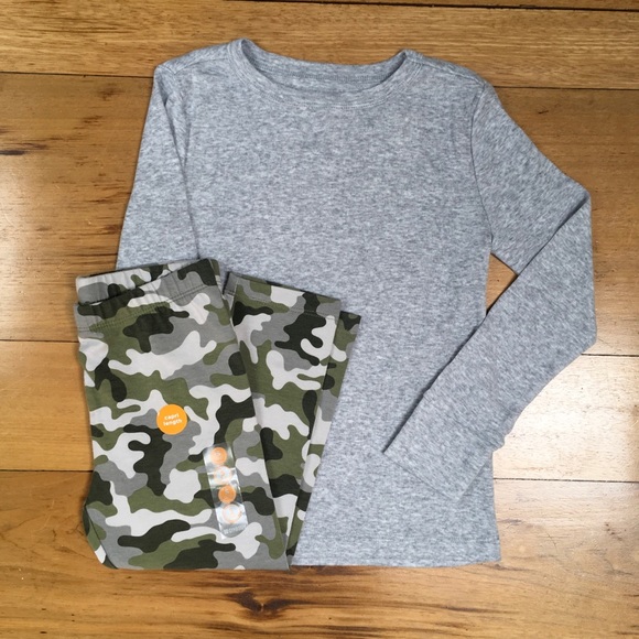 NWT Gymboree Girls Long Sleeve Shirt and Legging - Picture 1 of 5